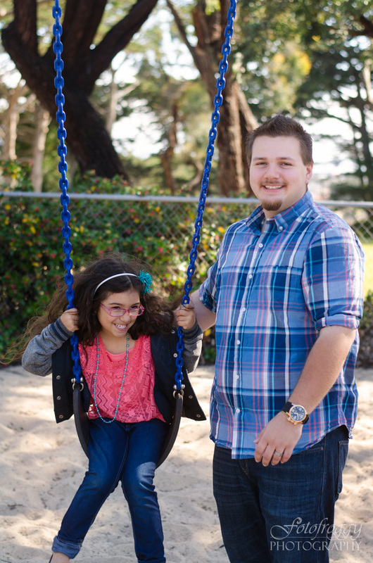 Father-Daughter portraits at the park - Monterey County - Fotofroggy Photography
