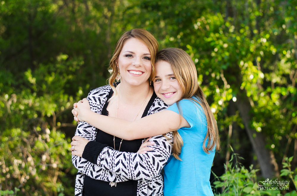 Mother-Daughter portrait - Garland Ranch Carmel - Fotofroggy Photography